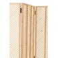 Biombo de madera natural 150*3.5*174 cm