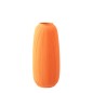 Vase en céramique orange 20.5x20.5x45.5 cm Vase en céramique orange 20.5x20.5x45.5 cm