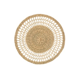 Dessous de plat en rotin naturel D38.5cm