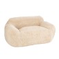Divano a 2 posti in polyrattan e tessuto beige 152x110x81 cm
Divano a 2 posti in polyrattan e tessuto beige 152x110x81 cm