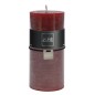 Candela cilindrica rossa 7x7x15 cm Candela cilindrica rossa 7x7x15 cm