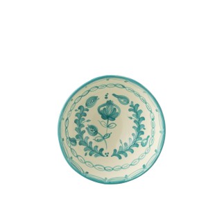 Insalatiera in ceramica blu chiaro 28x28x14 cm