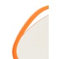 Espejo irregular con marco de madera naranja 120 x 3 x 50 cm Espejo irregular con marco de madera naranja 120 x 3 x 50 cm