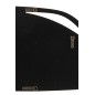 Espelho irregular com moldura em madeira laranja 120x3x50 cm Espelho irregular com moldura em madeira laranja 120x3x50 cm