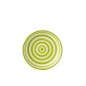 Plat en céramique vert clair 25x25x6 cm Plat en céramique vert clair 25x25x6 cm