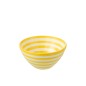 Saladier en céramique jaune 28x28x14 cm Saladier en céramique jaune 28x28x14 cm