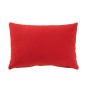 Cojín rectangular de terciopelo rojo 45x30x12 cm Cojín rectangular de terciopelo rojo 45x30x12 cm