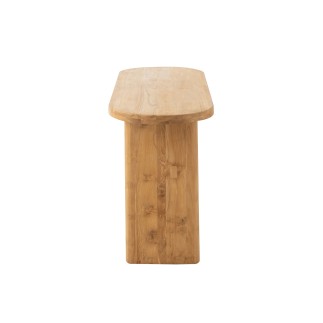 Table en bois naturel 150x50x75 cm