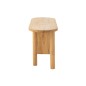 Mesa de madera natural 150x50x75 cm Mesa de madera natural 150x50x75 cm