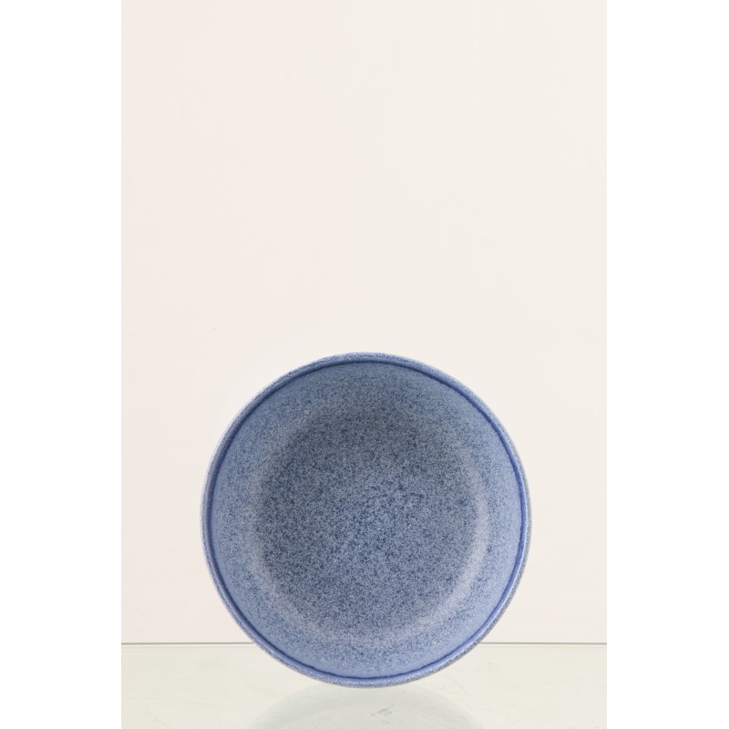 Piatto fondo in ceramica blu 20x20x5,2 cm Piatto fondo in ceramica blu 20x20x5,2 cm