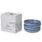 Piatto fondo in ceramica blu 20x20x5,2 cm Piatto fondo in ceramica blu 20x20x5,2 cm