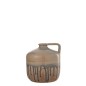 Cruche avec anse en céramique beige 16x21x21 cm Cruche avec anse en céramique beige 16x21x21 cm