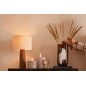 Lampe de table en céramique marron 35x35x43 cm Lampe de table en céramique marron 35x35x43 cm