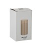 Lampe led en verre or 10x10x20 cm