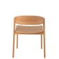 Chaise en bois marron 56.7*51.8*75.7 cm