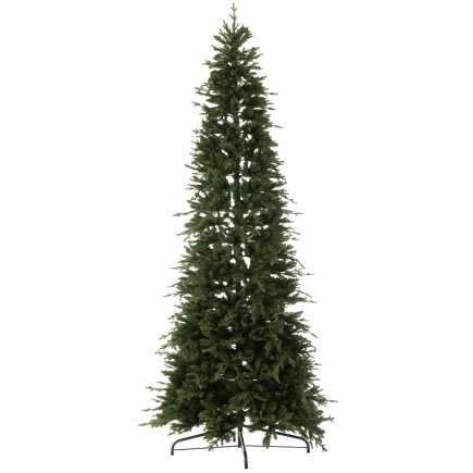 Árbol de Navidad artificial 900 led en metal verde H.320 cm