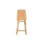 Panchina in legno di abete beige 92x30x45 cm Panchina in legno di abete beige 92x30x45 cm