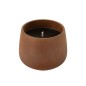 Candela da esterno 48H in ceramica marrone 20,5x20,5x16 cm Candela da esterno 48H in ceramica marrone 20,5x20,5x16 cm