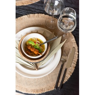 Set de table en jute naturelle 43x43x0.5 cm