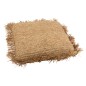 Almofada quadrada em ráfia natural 88x88 cm Almofada quadrada em ráfia natural 88x88 cm