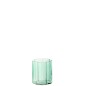 Vaso Fiore en Vidrio Azul 7.2x7.2x8.2 cm Vaso Fiore en Vidrio Azul 7.2x7.2x8.2 cm