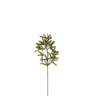 Rama de pino de plástico verde de 30x4x98 cm