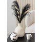 Vase poire en céramique beige 15x15x20 cm Vase poire en céramique beige 15x15x20 cm