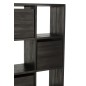 Cabinet avec tiroirs en métal noir 100x30x158 cm Cabinet avec tiroirs en métal noir 100x30x158 cm