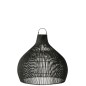 Paralume in rattan nero 80*80*70 cm Paralume in rattan nero 80*80*70 cm
