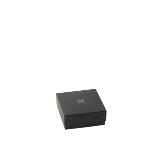 Bougie parfumée 15h dans verre doré 13x13x4 cm