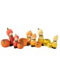 Jardinera infantil de poliresina multicolor 24x17.5x30 cm Jardinera infantil de poliresina multicolor 24x17.5x30 cm