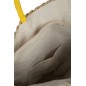 Sac rond fleur en jonc de mer naturel/jaune 40x7x40 cm Sac rond fleur en jonc de mer naturel/jaune 40x7x40 cm