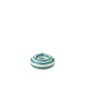 Posacenere in ceramica blu mare 11x11x5 cm Posacenere in ceramica blu mare 11x11x5 cm