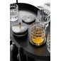Bicchiere da whisky in vetro trasparente 9x9x10 cm (Set di 2) Bicchiere da whisky in vetro trasparente 9x9x10 cm (Set di 2)