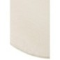 Tappeto rotondo in poliestere bianco, 150x150 cm Tappeto rotondo in poliestere bianco, 150x150 cm