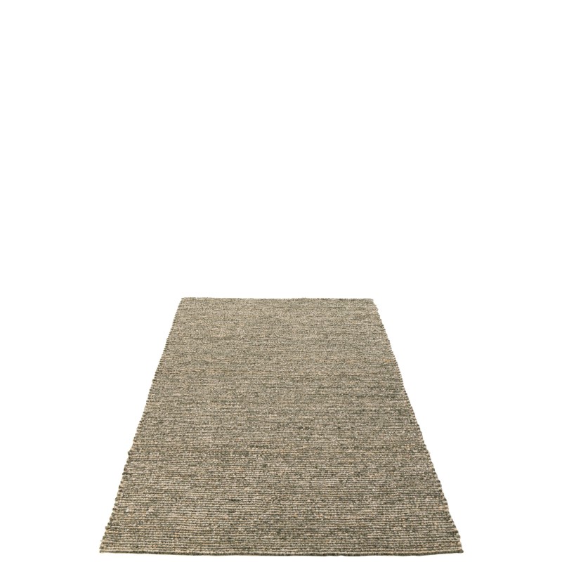 Tappeto in poliestere color écru e oliva, 300 x 200 x 2 cm
