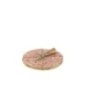 Tábua de queijos com faca em madeira de mangueiro rosa, 20 x 1,5 cm Tábua de queijos com faca em madeira de mangueiro rosa, 20 x 1,5 cm