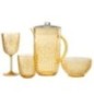Caraffa in plastica gialla 20,7 x 23,4 x 20,7 cm