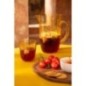 Caraffa in plastica gialla 20,7 x 23,4 x 20,7 cm
