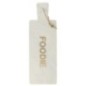 Tábua retangular para queijos em mármore branco, 48 x 16,5 x 1,5 cm Tábua retangular para queijos em mármore branco, 48 x 16,5 x 1,5 cm