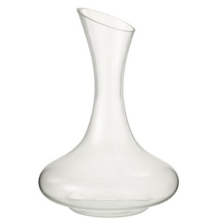 Garrafa em vidro transparente 18,2 x 27 x 18,2 cm