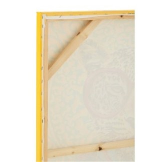 Decoração de parede com tigre em tela, 75 x 100 x 3,8 cm