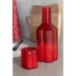 Jarra «Fiore» de cristal rojo, 11 x 27 x 11 cm Jarra «Fiore» de cristal rojo, 11 x 27 x 11 cm