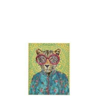 Tableau mural tigre pop art en toile 3,8x50x40 cm
