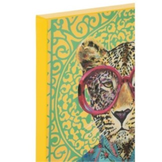 Tableau mural tigre pop art en toile 3,8x50x40 cm