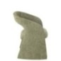 Fauteuil en textile vert 66x86x65 cm Fauteuil en textile vert 66x86x65 cm