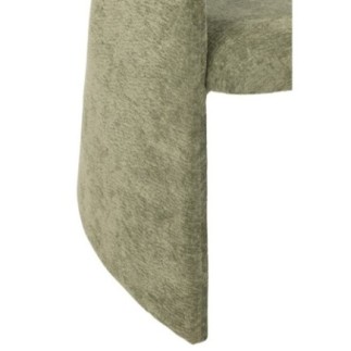 Fauteuil en textile vert 66x86x65 cm