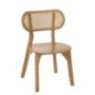 Sedia Peanut in teak naturale 48x40x80 cm Sedia Peanut in teak naturale 48x40x80 cm