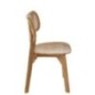 Sedia Peanut in teak naturale 48x40x80 cm Sedia Peanut in teak naturale 48x40x80 cm