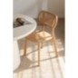 Sedia Peanut in teak naturale 48x40x80 cm Sedia Peanut in teak naturale 48x40x80 cm